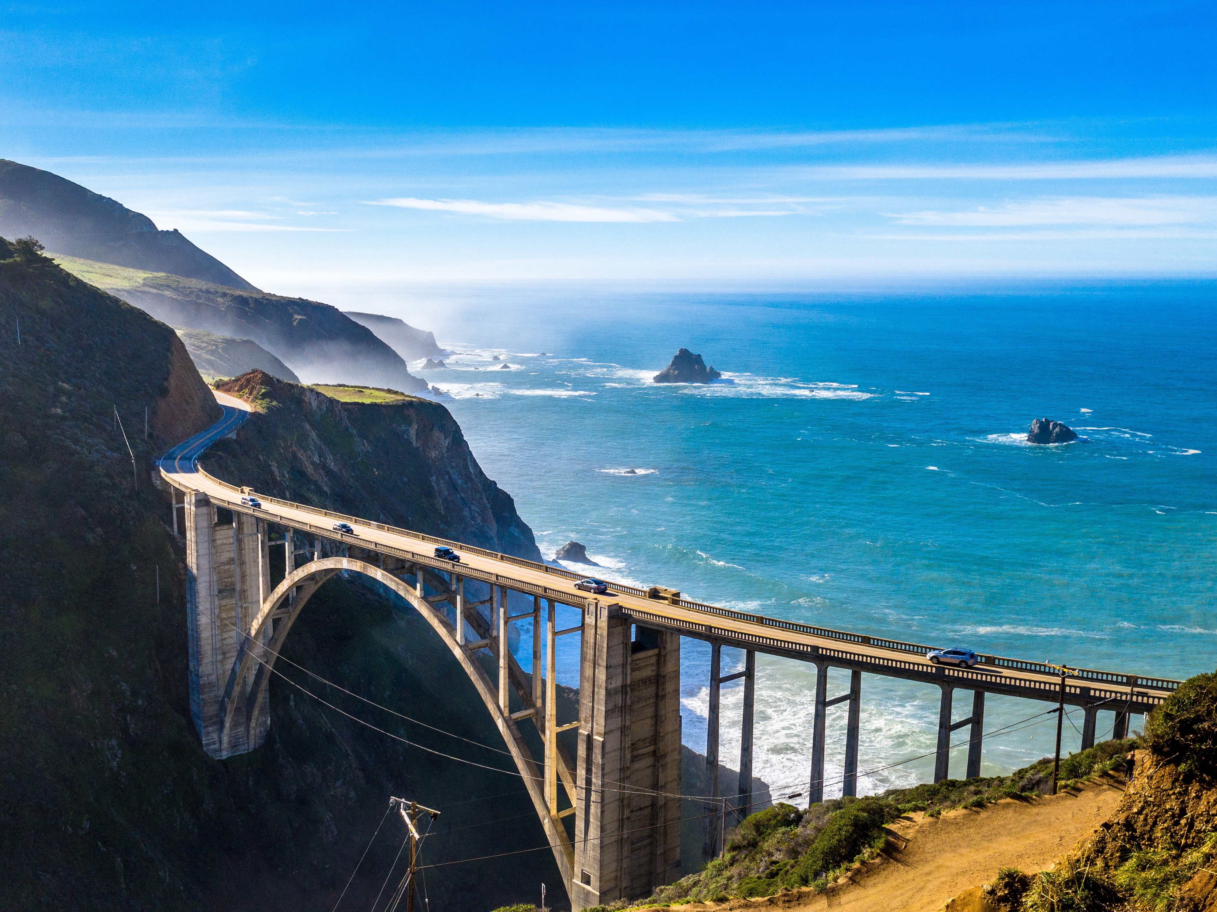 Rijd over de mooiste route van West-Amerika, Big Sur